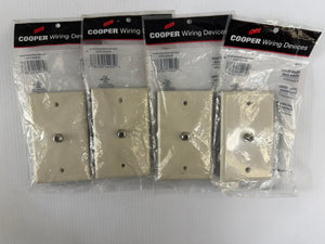Cooper Wiring Flush Mount Video Jack 1172LA F Connector - Lot of 4