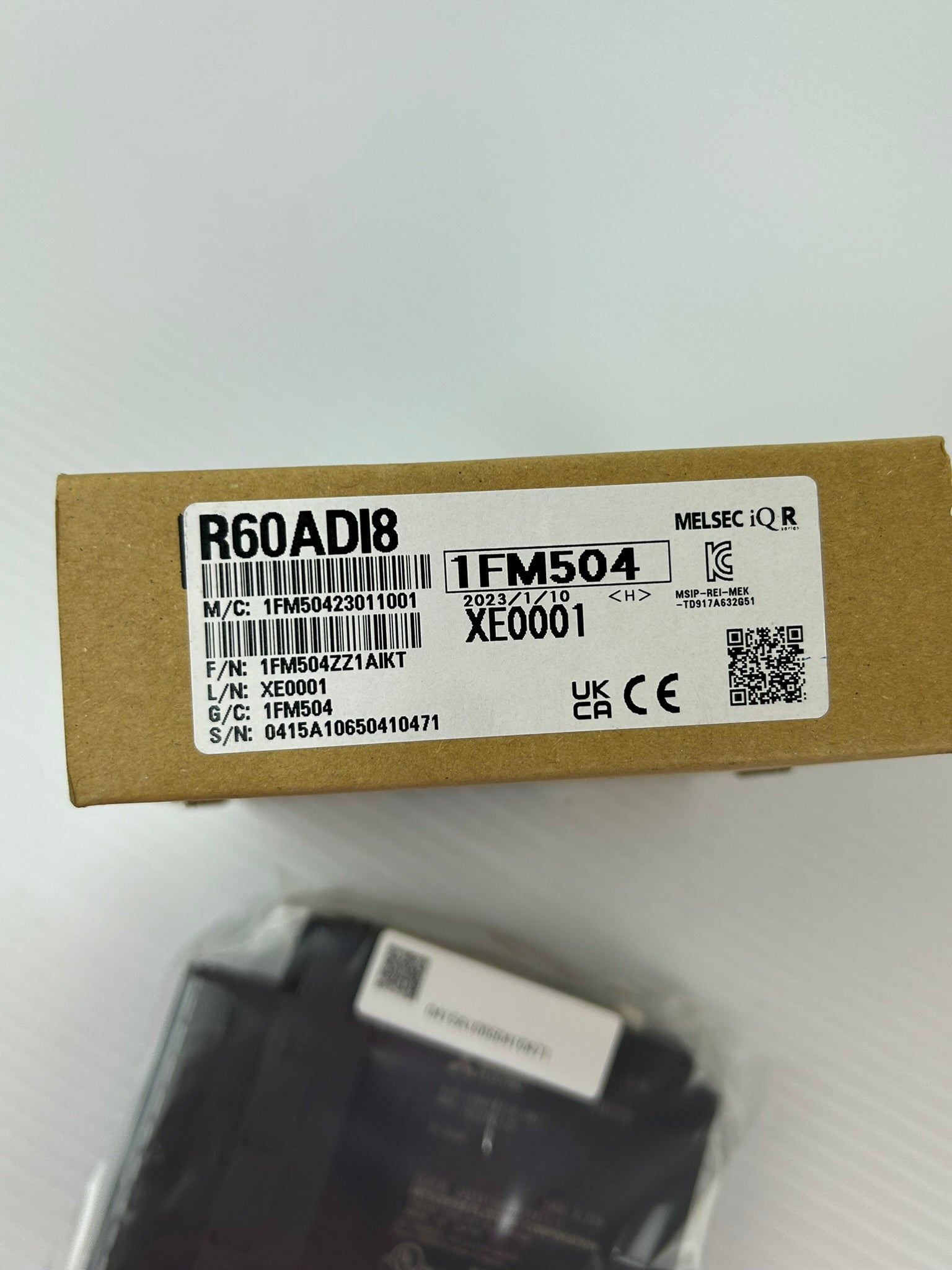 Mitsubishi R60ADI8 MELSEC iQ-R 8-Channel Analog Input A/D PLC Module