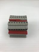 Phoenix UT 4-TWIN Terminal Block 600V 4mm² 30A - Lot of 8