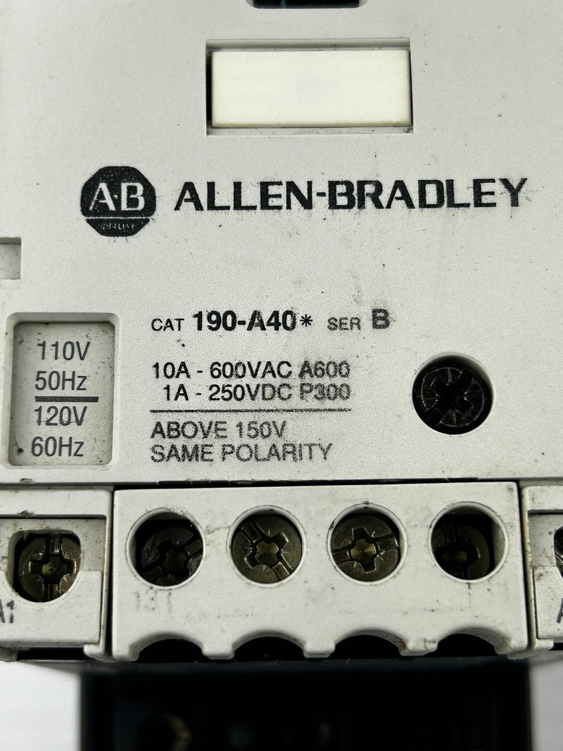 Allen Bradley 190-CPS40* Coordinated Protected Starter 190-A40* 190-P250