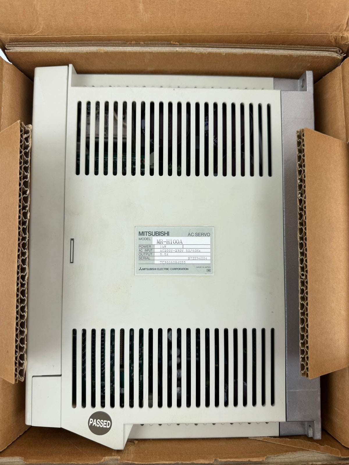 Mitsubishi AC Servo Drive MR-H100A 1 kW 5.5 Amp