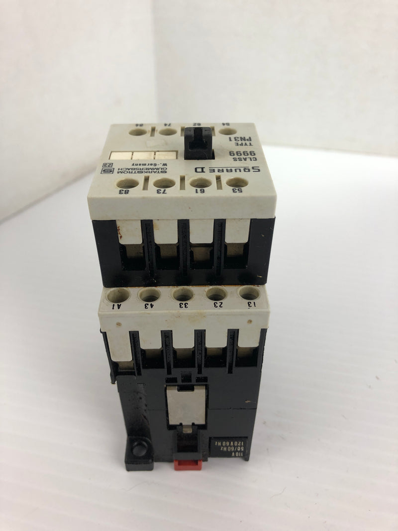 Square D 8501-PH40E Relay with PN31 Contactor 9999PN31