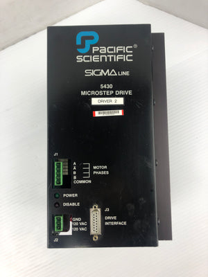 Pacific Scientific 5430 Servo Motor Microstep Drive 115VAC 1PH 3A 50/60Hz