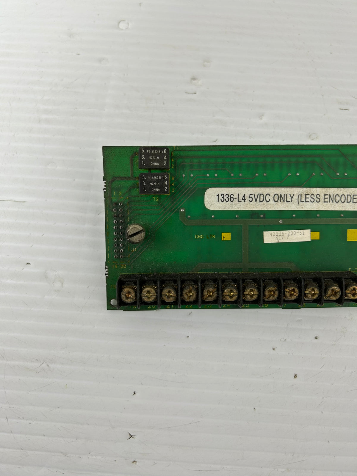 Allen-Bradley 1336-L4 Control Interface Board 42336-200-51 5VDC 42336-197-06