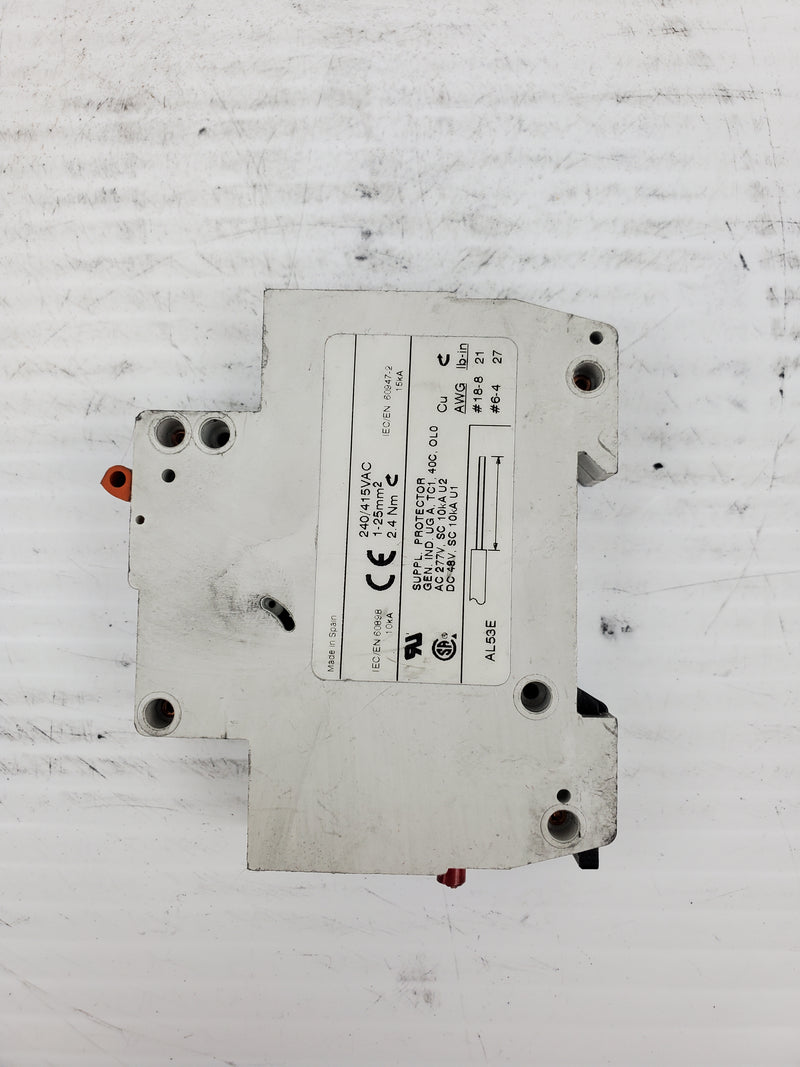 Sprecher+Schuh L8-1/1/C Series C Circuit Breaker 1A 230/400V