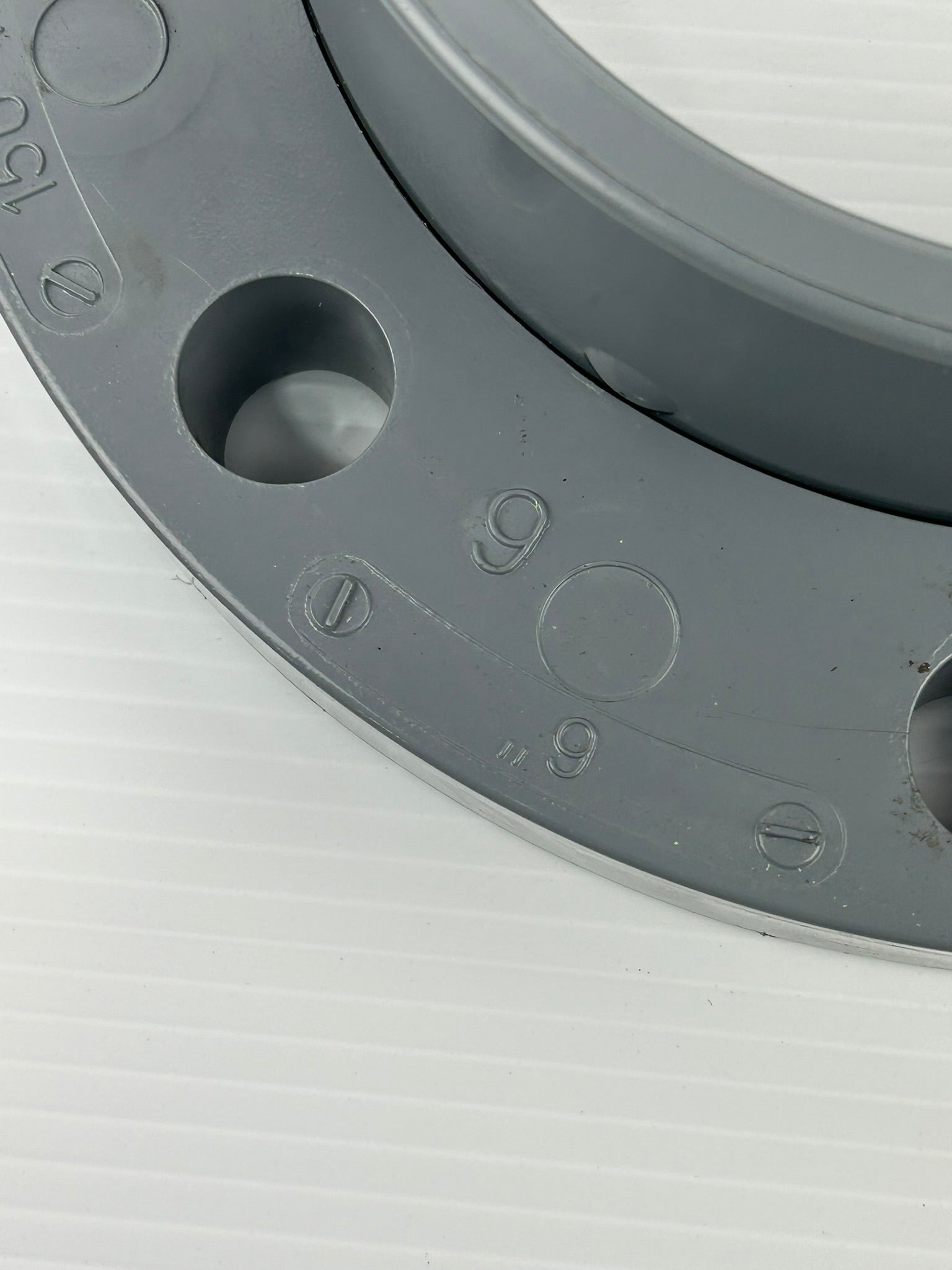 Spears PY1Z2 6" PVC-C 8-Bolt Pipe Flange & Glue In Socket NSF-61-G