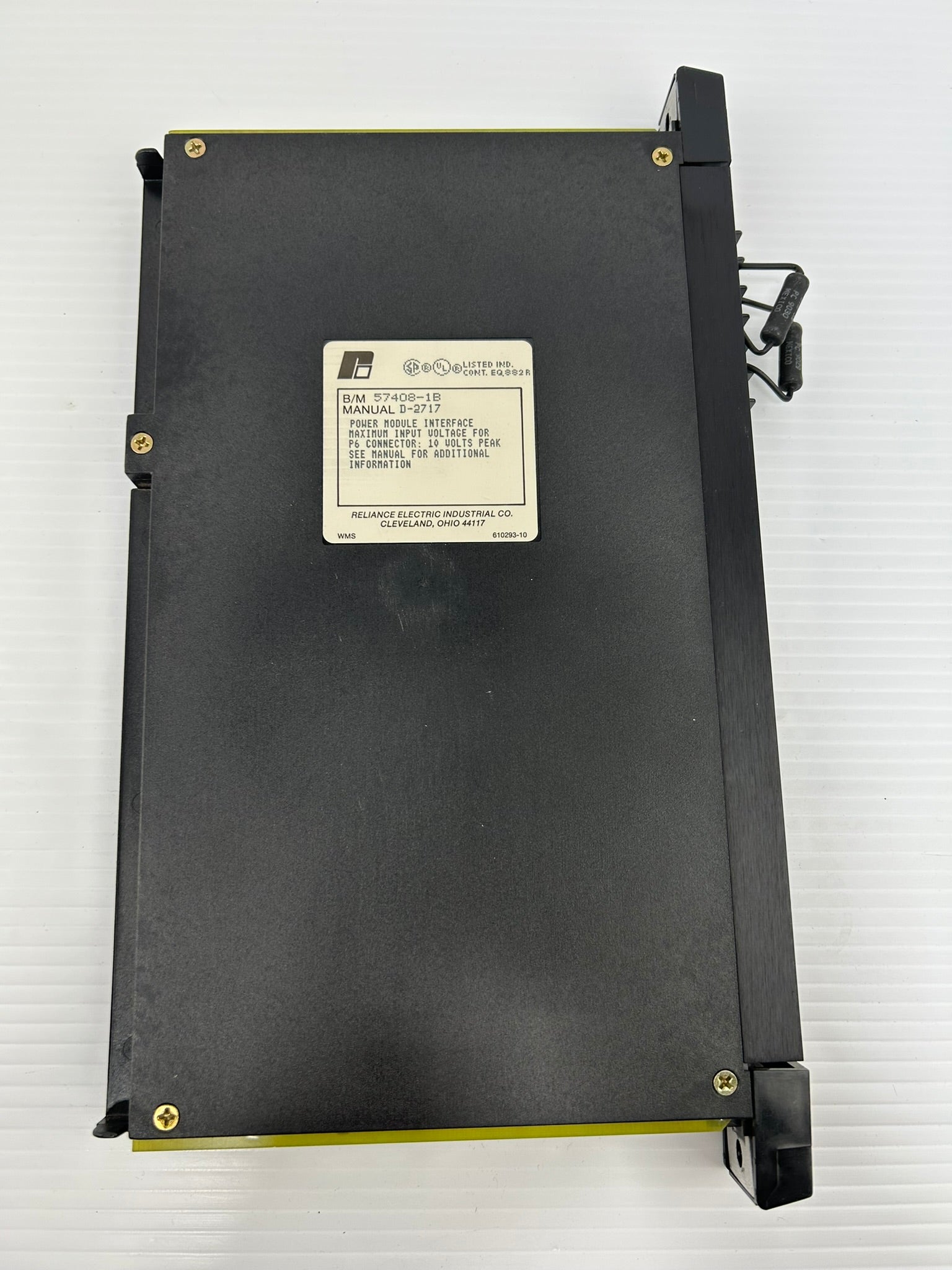 Reliance Electric 57408-1 Power Module Interface Input 57408-1B D-2717
