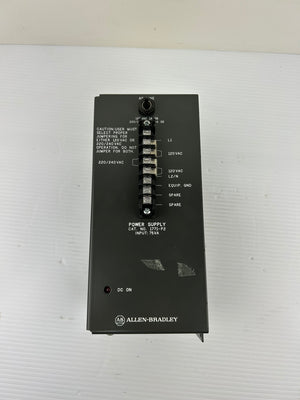 Allen Bradley 1771-P2 Power Supply Series B Input 75VA