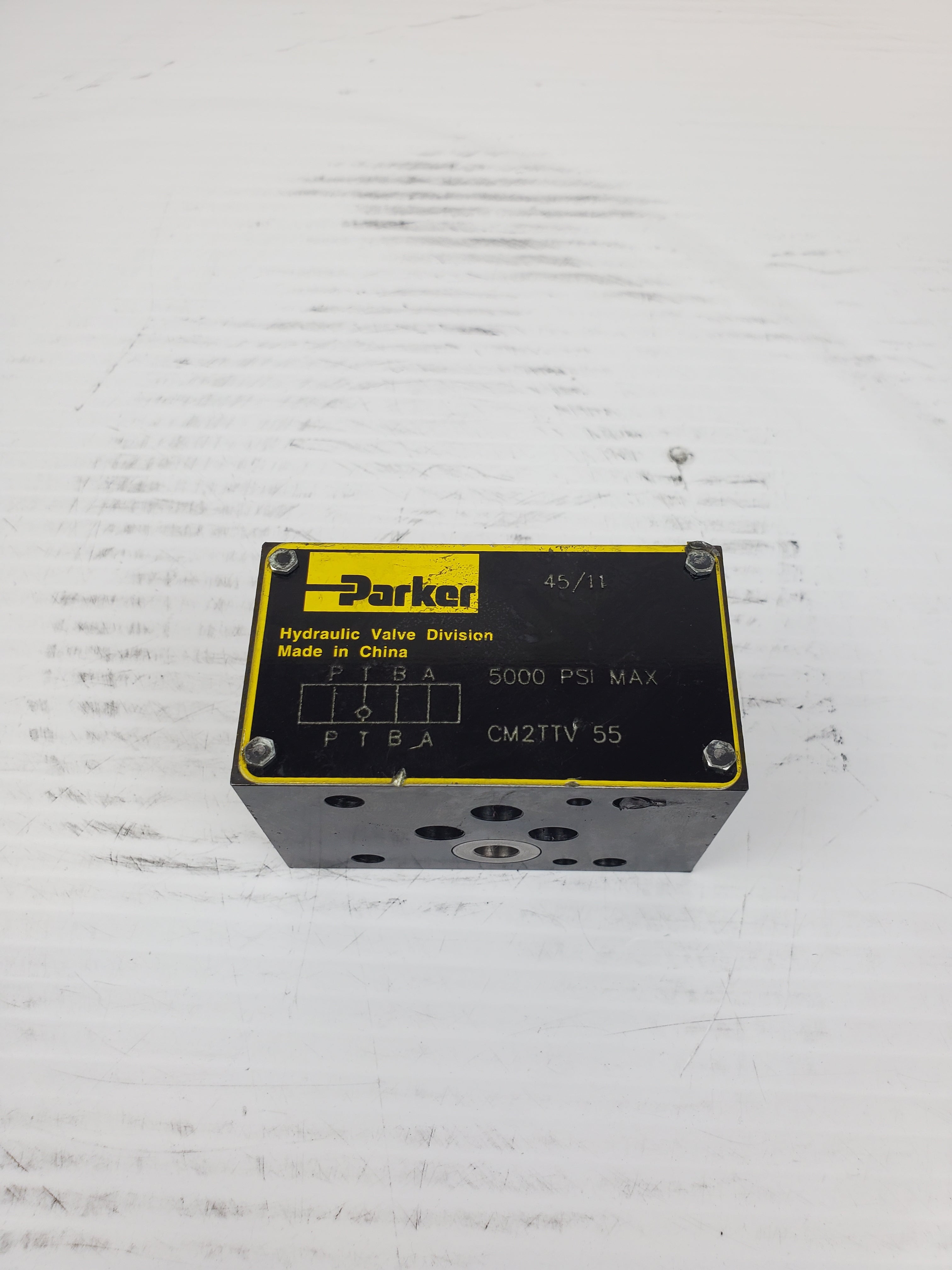 Parker CM2TTV55 Check Valve 5000 PSI Max