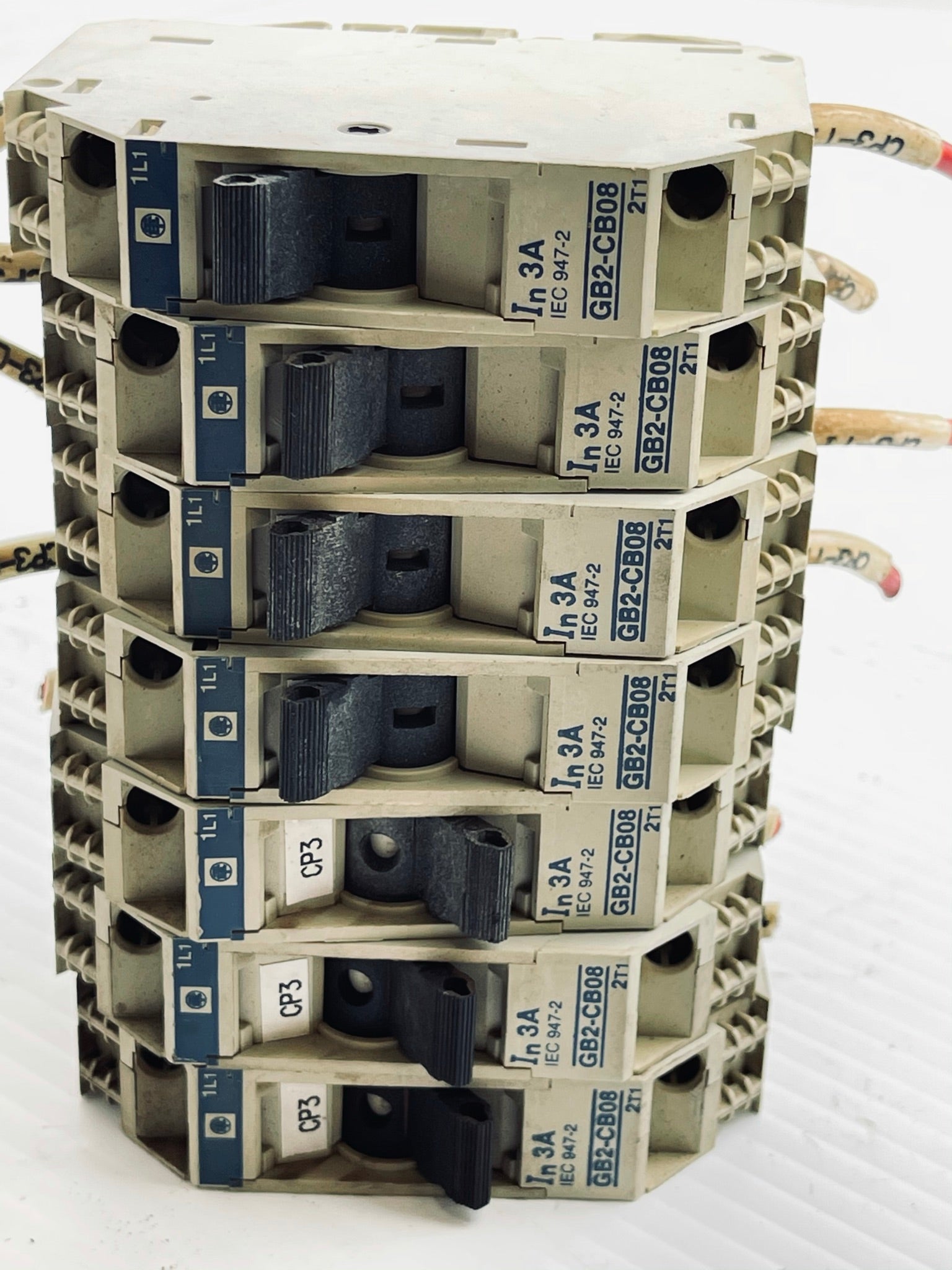 Telemecanique GB2-CB08 Circuit Breaker 10 AMP - Lot of 7