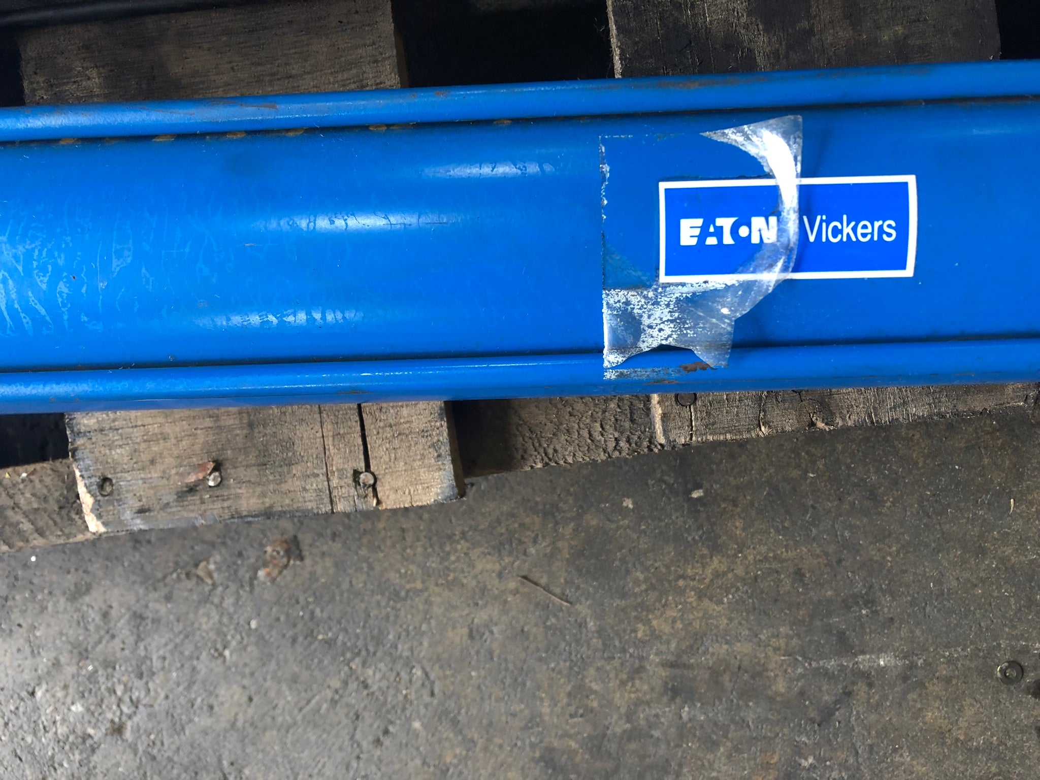 Eaton-Vickers Hydraulic Cylinder 42-1/2" L x 3" W Approx. - Selling as is