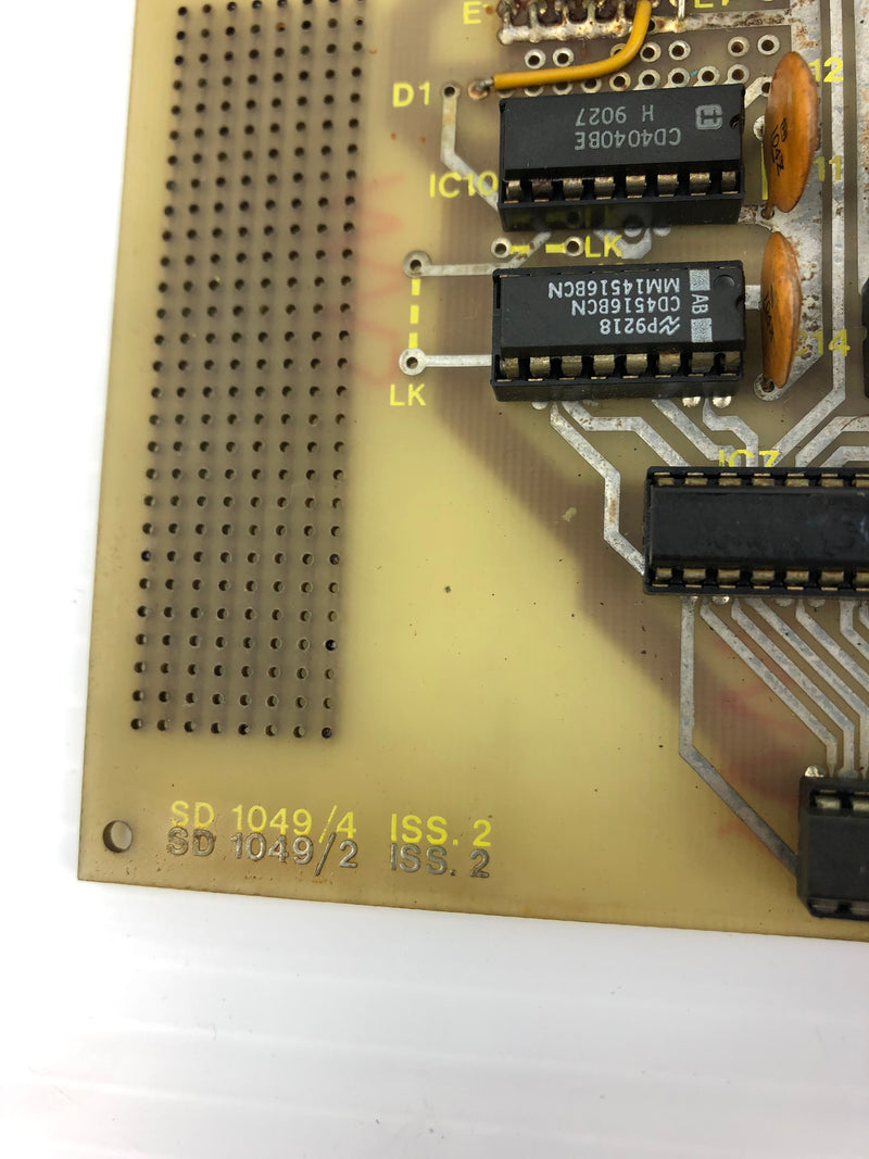 Schroff SD1049/4 ISS.2 Circuit Board 69001-821