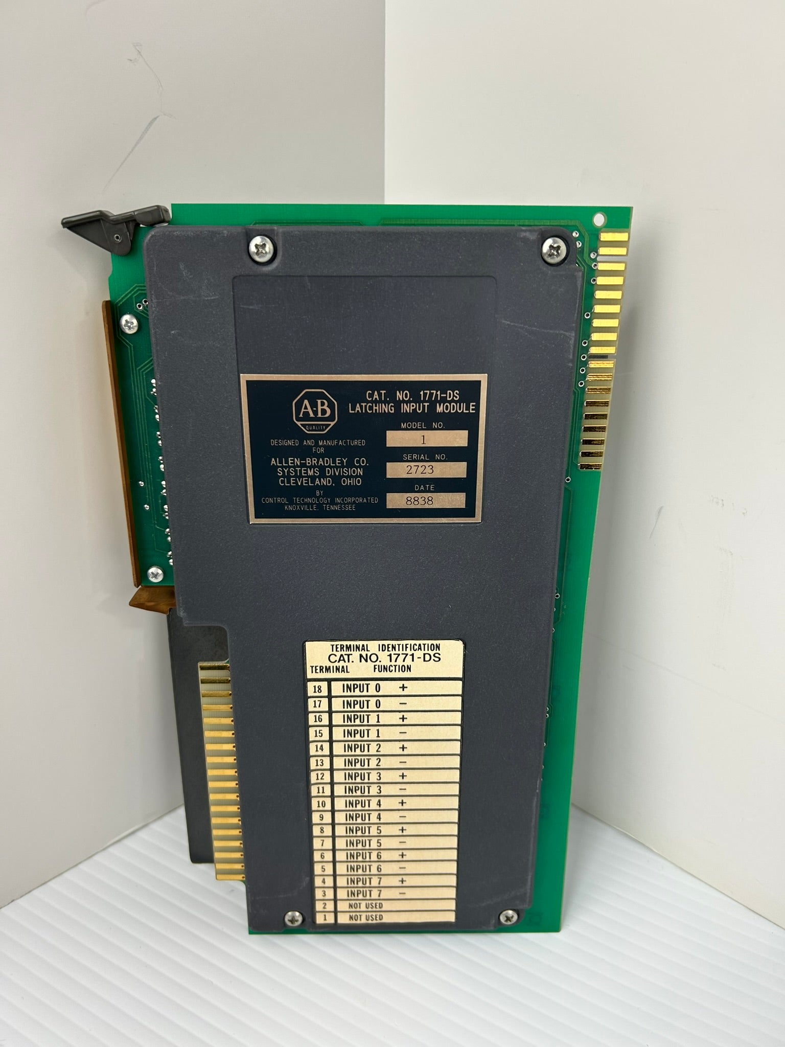 Allen-Bradley 1771-DS Latching Input Module Model 1