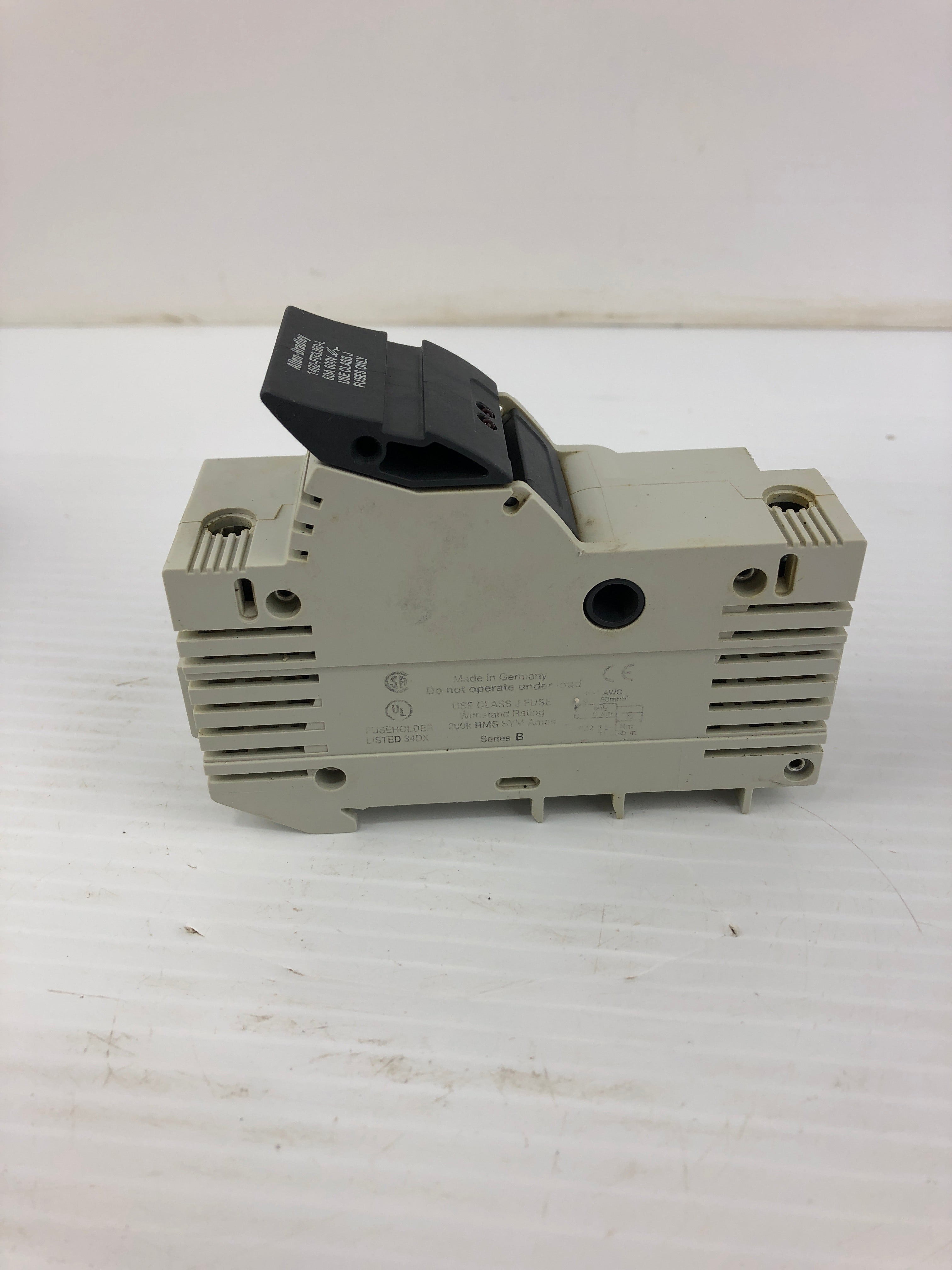 Allen-Bradley 1492-FB3J60-L Fuse Holder Ser. B 600V 60A