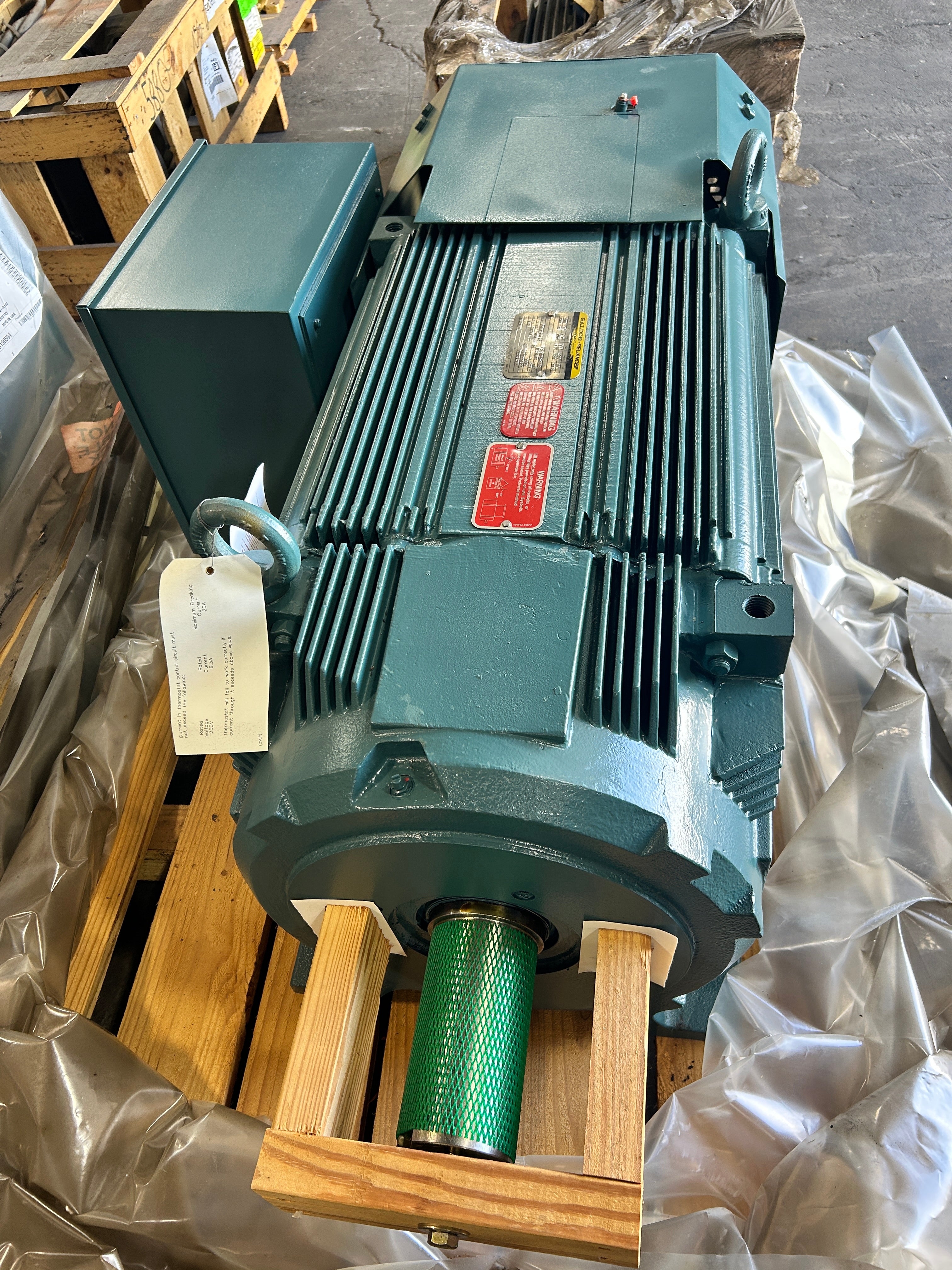 ABB Baldor Reliance 100HP Inverter Duty AC Motor F36-A000-0142 TEFC 460V 3PH RPM