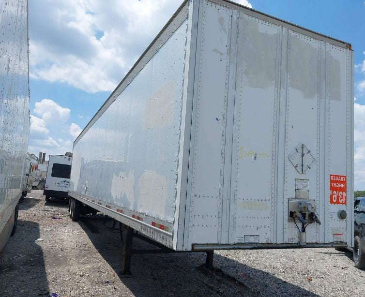 2008 Great Dane 53’ Dry Van Semi Trailer Air Ride Roll Up 102" 1GRAA06238B703317