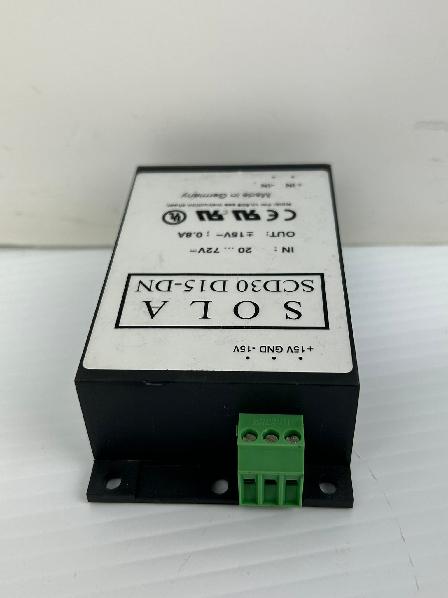 Sola SCD30 D15-DN Power Supply 20...72V