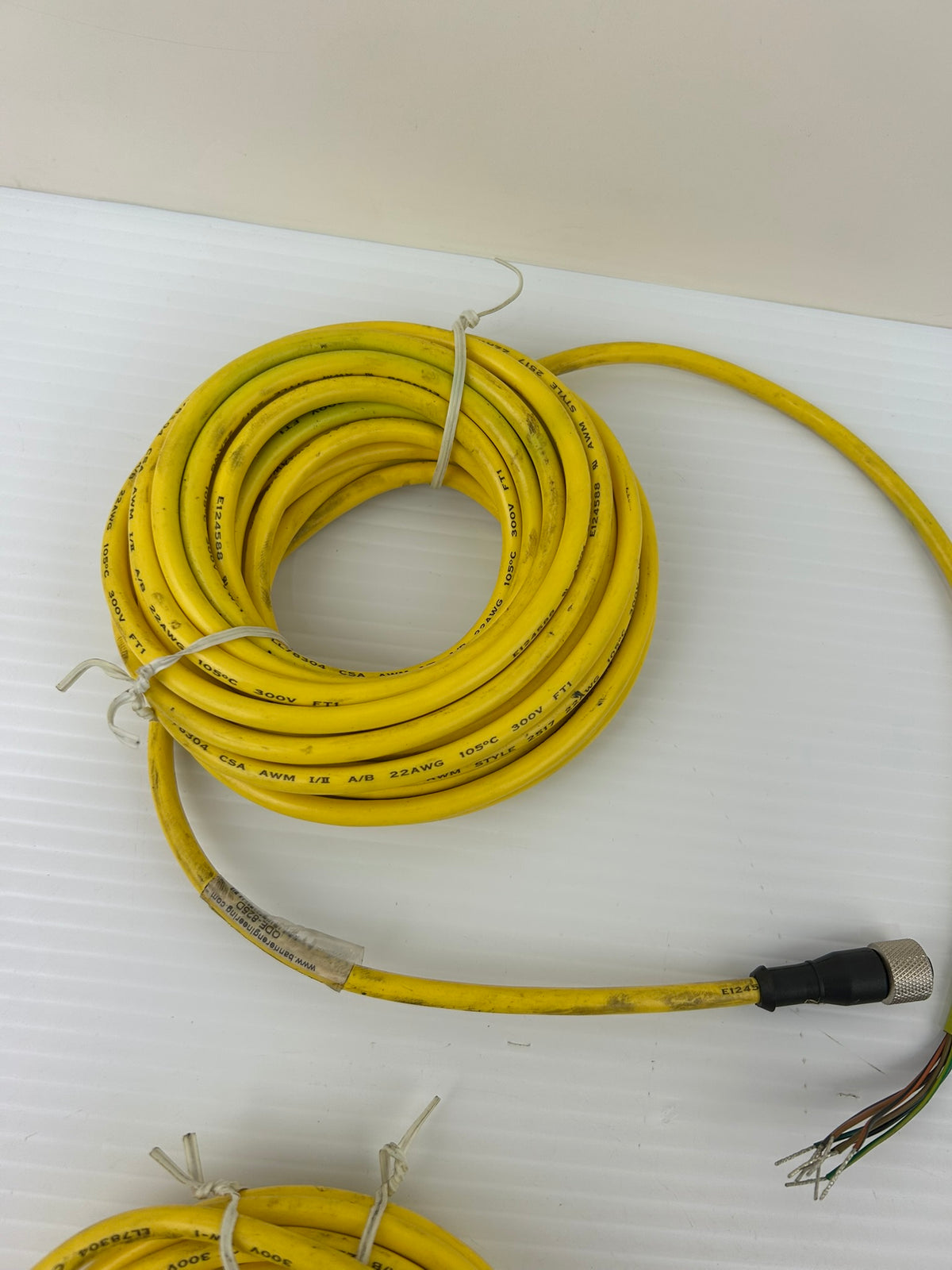 Banner QDE-815D Encoder Cable 70883 - Lot of 3 Cables