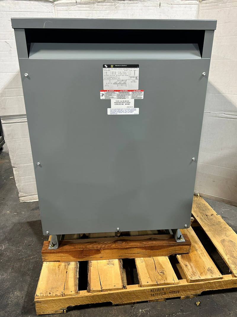 Square D 150T6H Sorgel General Purpose Transformer 150kVA 3PH 240/480V 360/180A