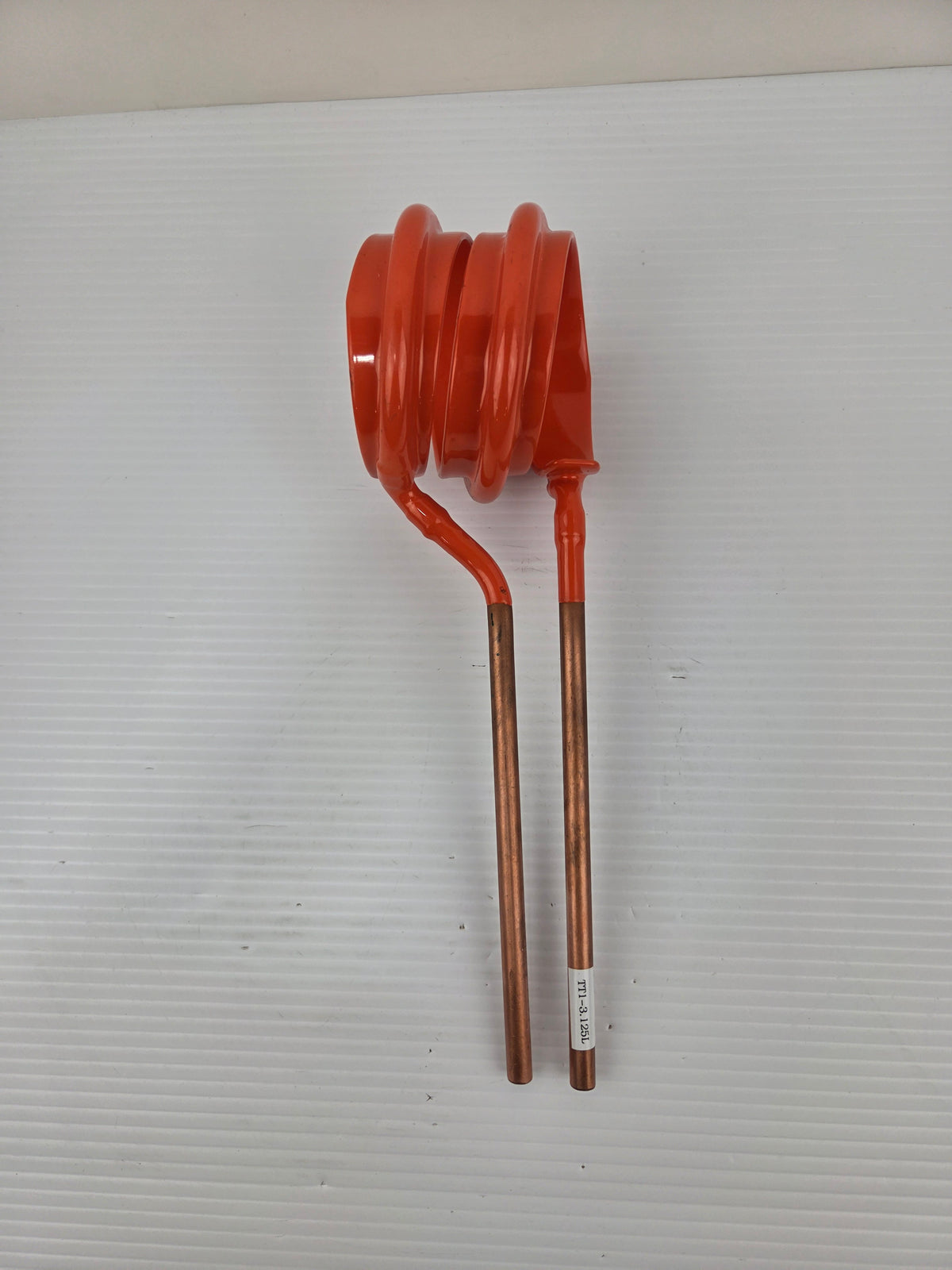 High Frequency Copper Tube Induction Heating Coil for Welding TT1-3.125L Orange