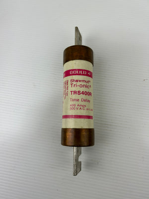 Gould Shawmut TRS400R Tri-Onic 400A 600VAC Class RK5 Time Delay Fuse
