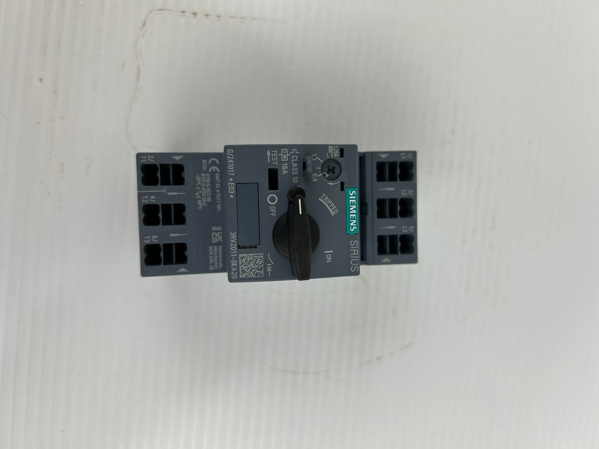 Siemens 3RV2011-0KA20 Circuit Breaker 0.9-1.25A