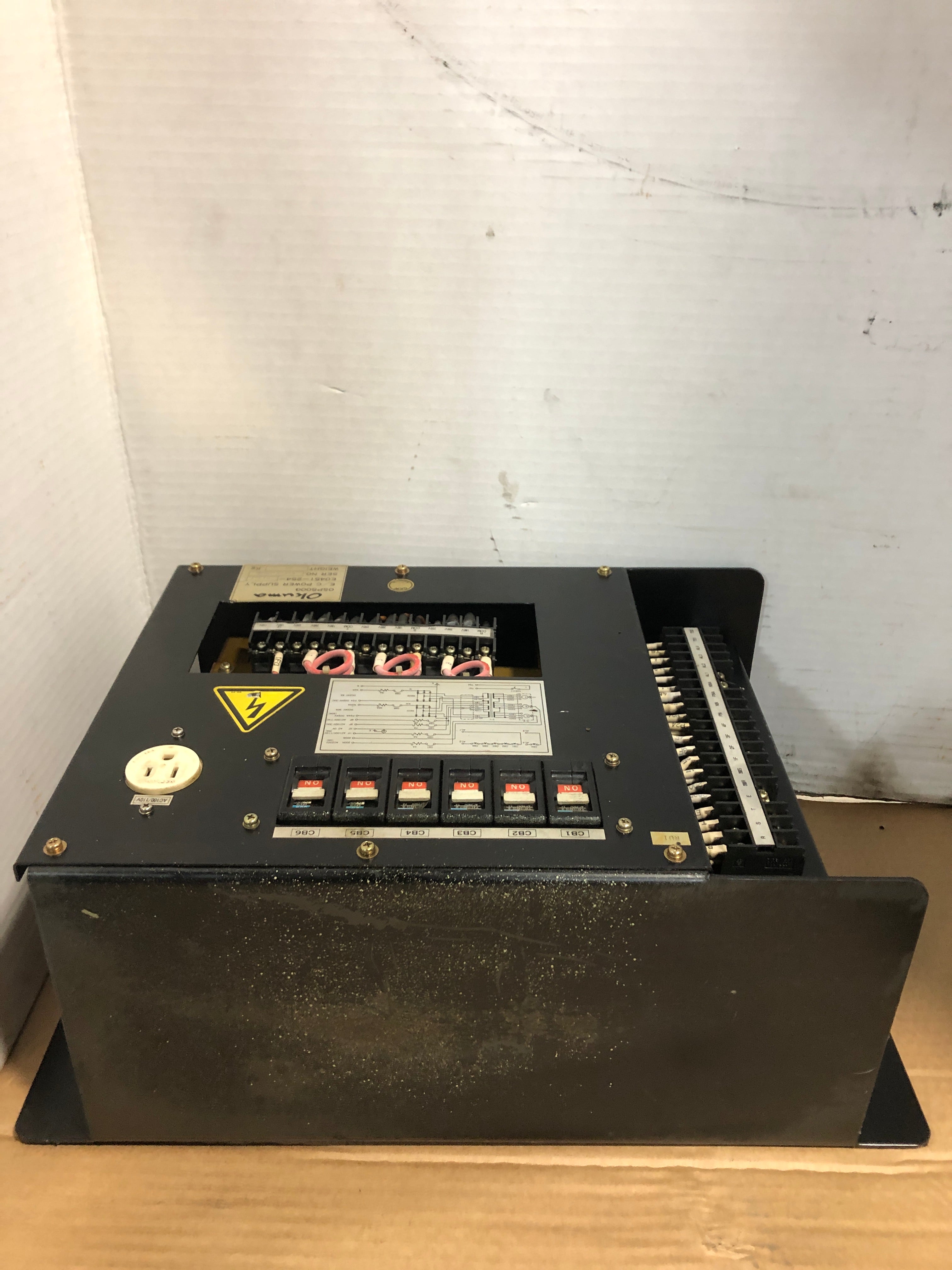 Okuma E0451-254-013-1 E/C Power Supply 0SP5000