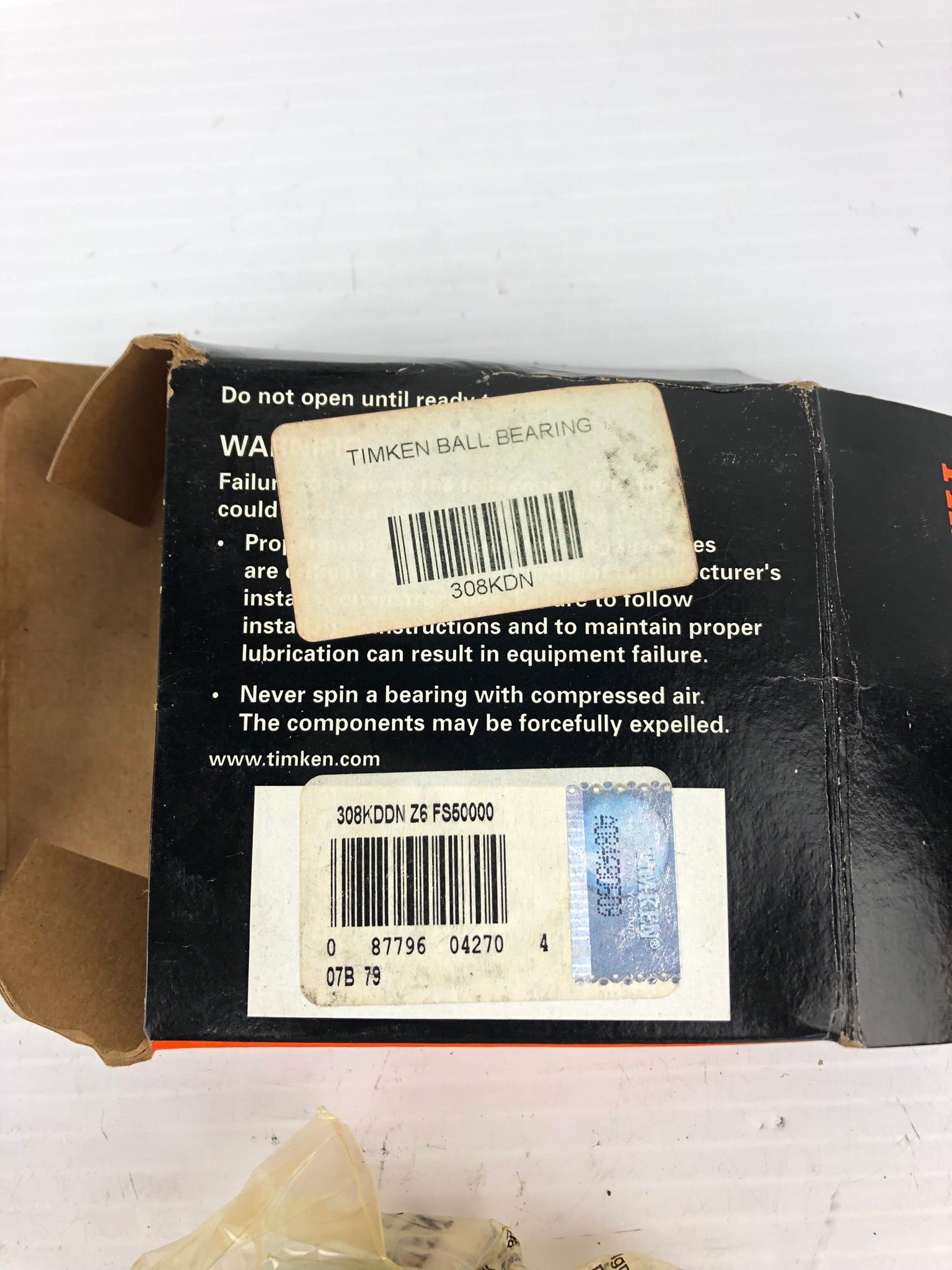 Timken 308KDDN Ball Bearing