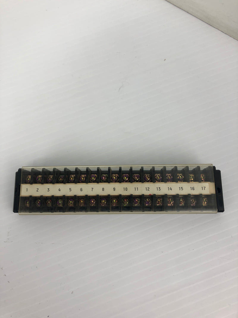 Idec BTB15 Terminal Block 600V 1.25mm² 10A 17P