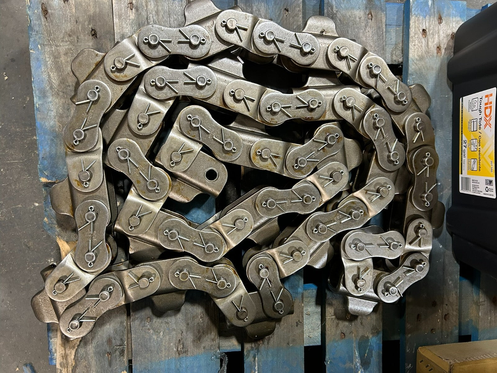 PEER 160-3C Roller Chain Triple Strand 10 Feet 2" Pitch #160 Cottered 10'