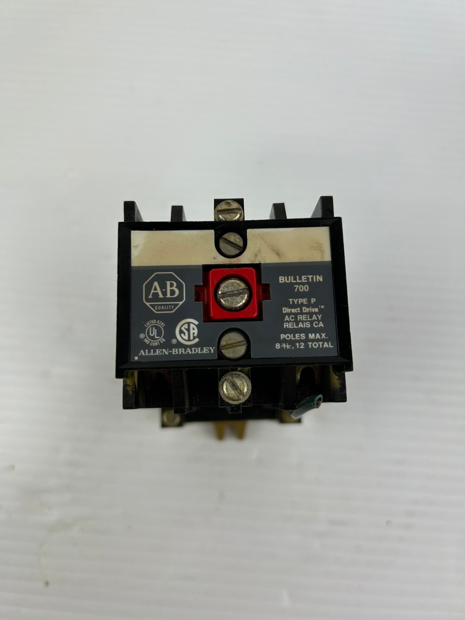 Allen-Bradley 700-P400A1 AC Relay Series A