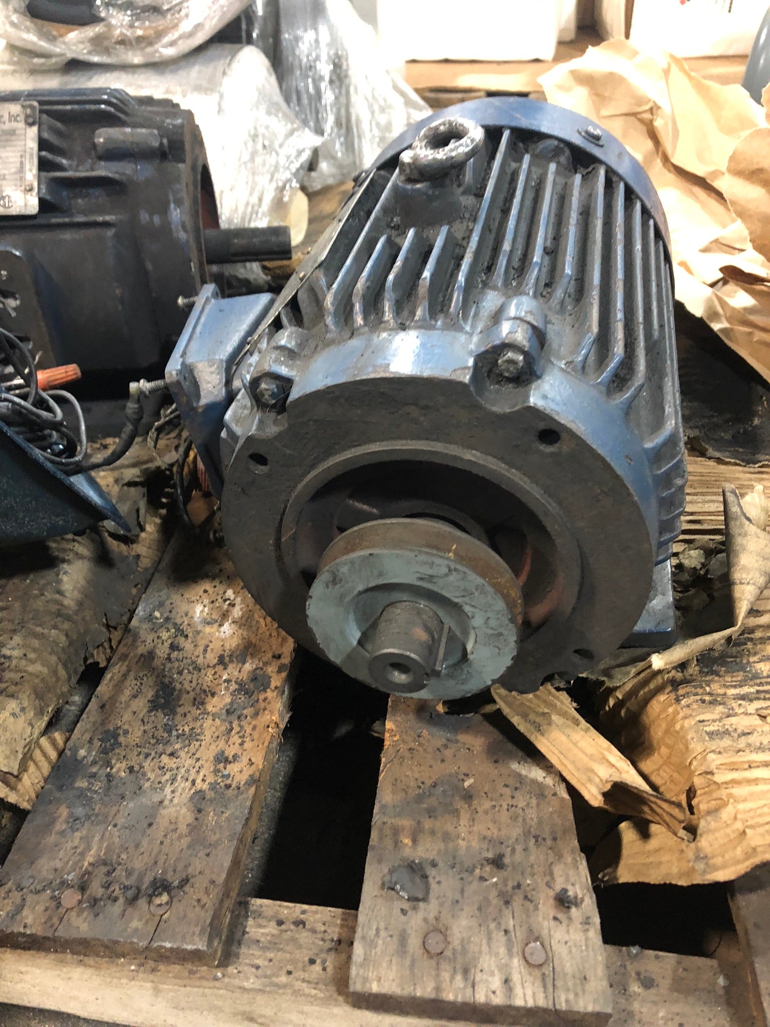 North American Electric H1802 Motor 2 HP 230-460V 1425/1751 RPM 3 Phase 50/60Hz