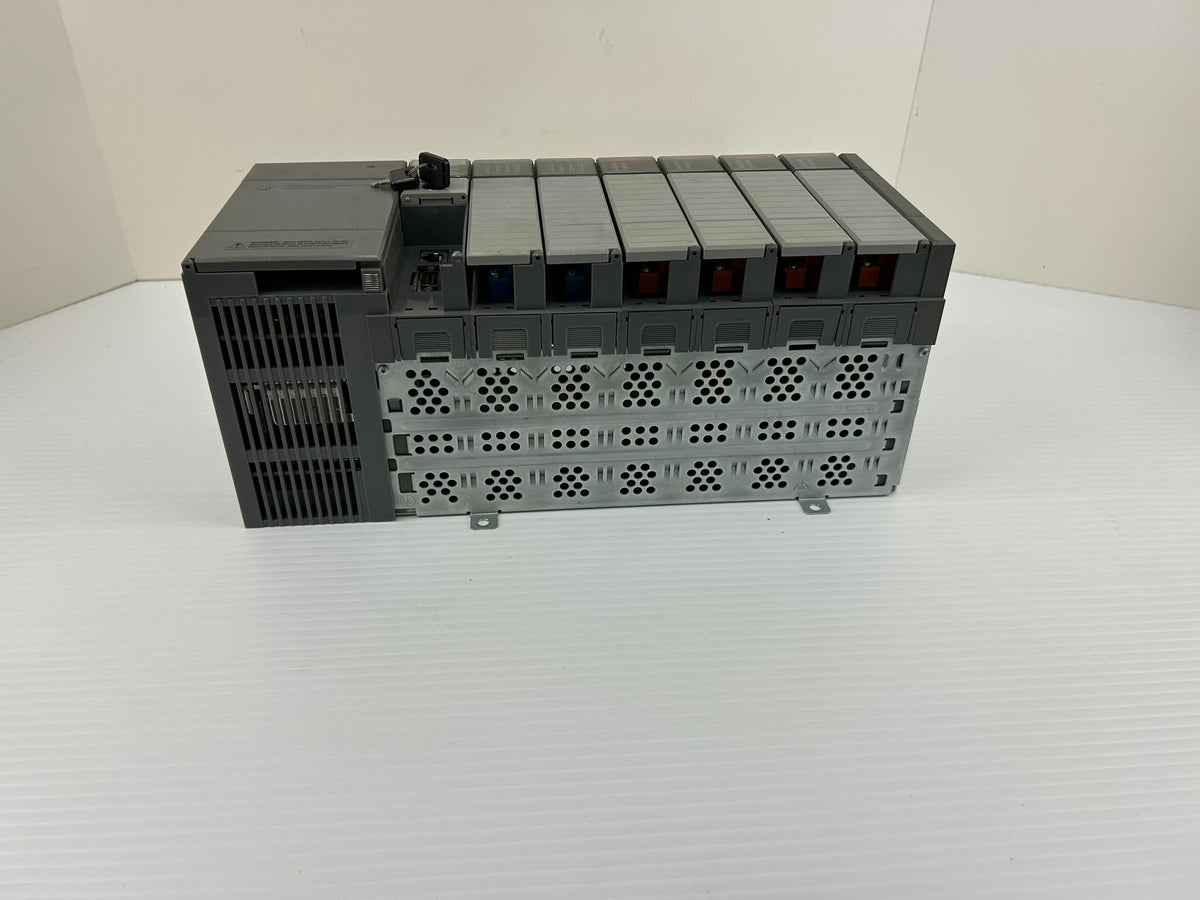 Allen-Bradley SLC 500 PLC 7-Slot Rack 1746-A7 Series B SLC 5/03 CPU I/O