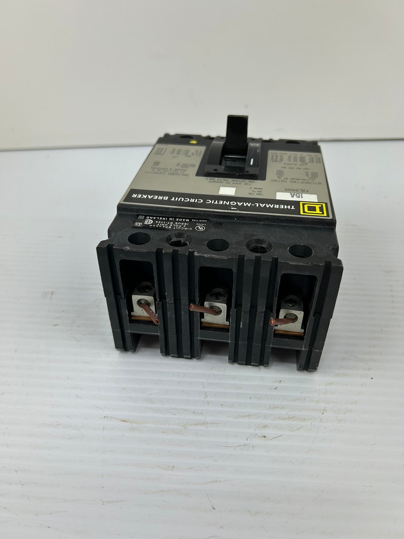 Square D FAL34015 Thermal-Magnetic Circuit Breaker 15A