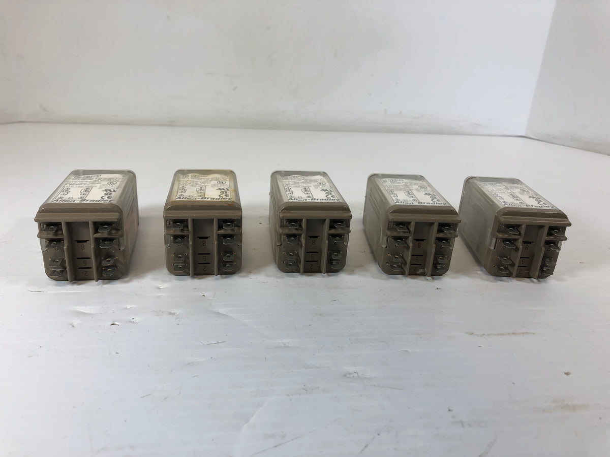 Allen-Bradley 700-HB32A1 Series C 120 VAC General Purpose Relays - Lot of 5