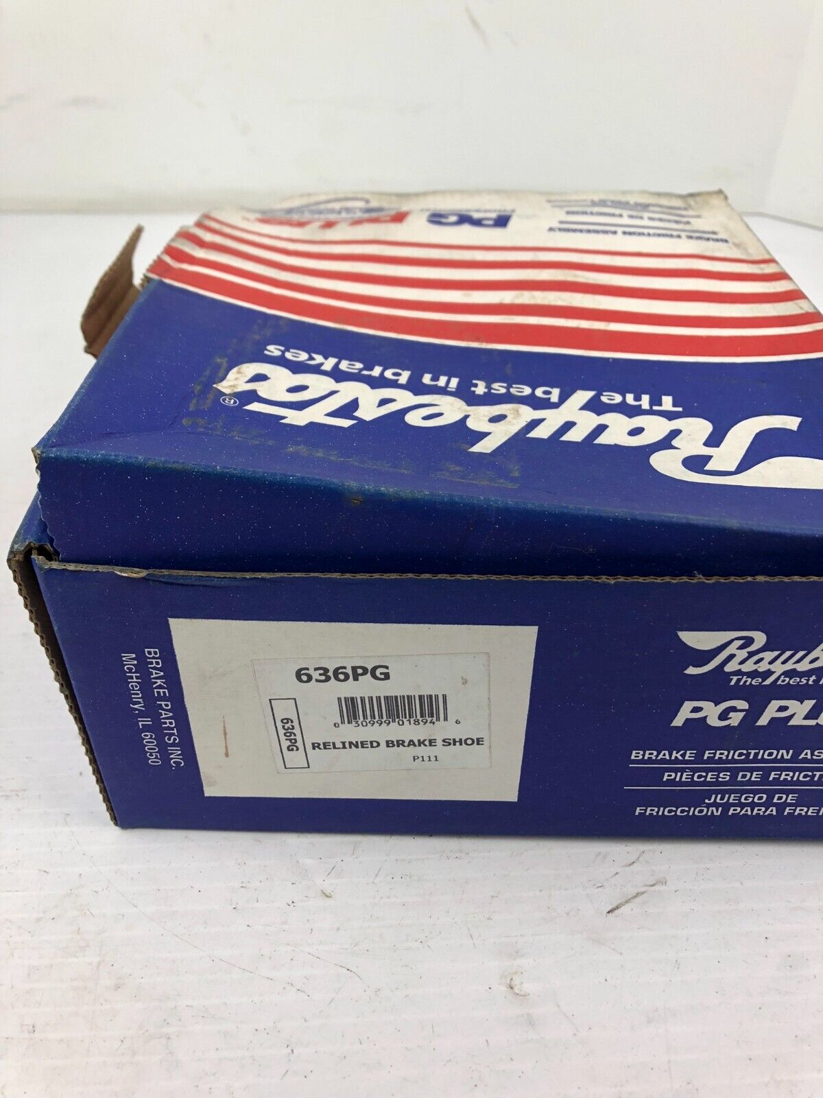 Raybestos 636PG Relined Brake Shoe