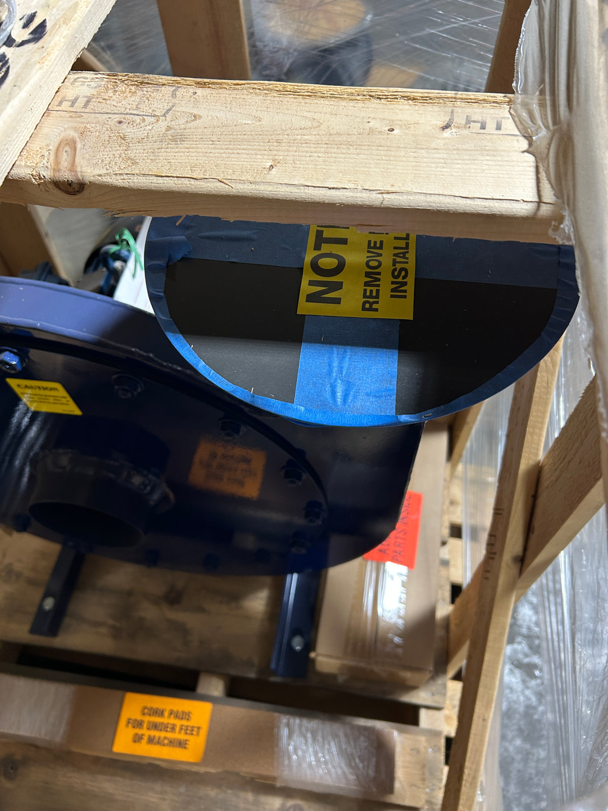 Spencer 070-3/4-SS/3 Centrifugal Single Stage Scroll Blower Assembly 3HP 3PH