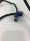 AWM Monitor Cable E89980-D 20276 30V 15-Pin Male VGA LL64151-D Ft 1