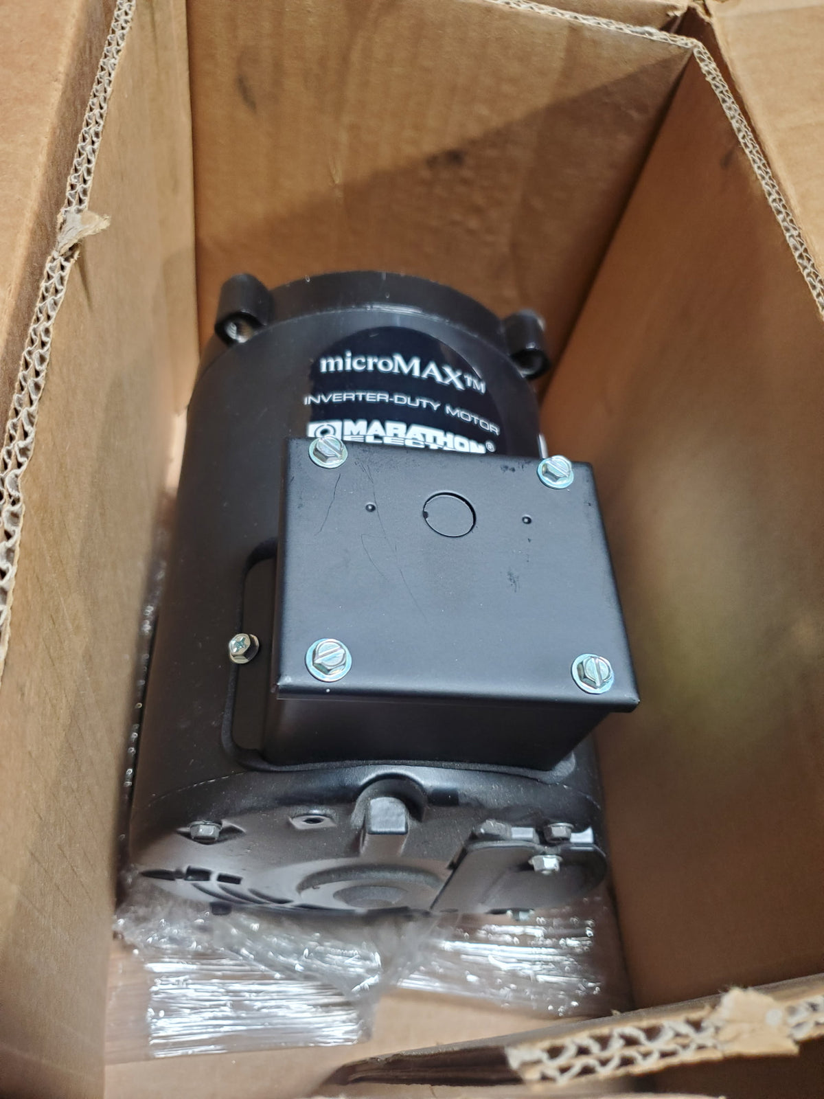 Marathon 56H17T2017A MicroMax Electric Motor 1725 RPM 0.5 HP 3 PH 56C Frame