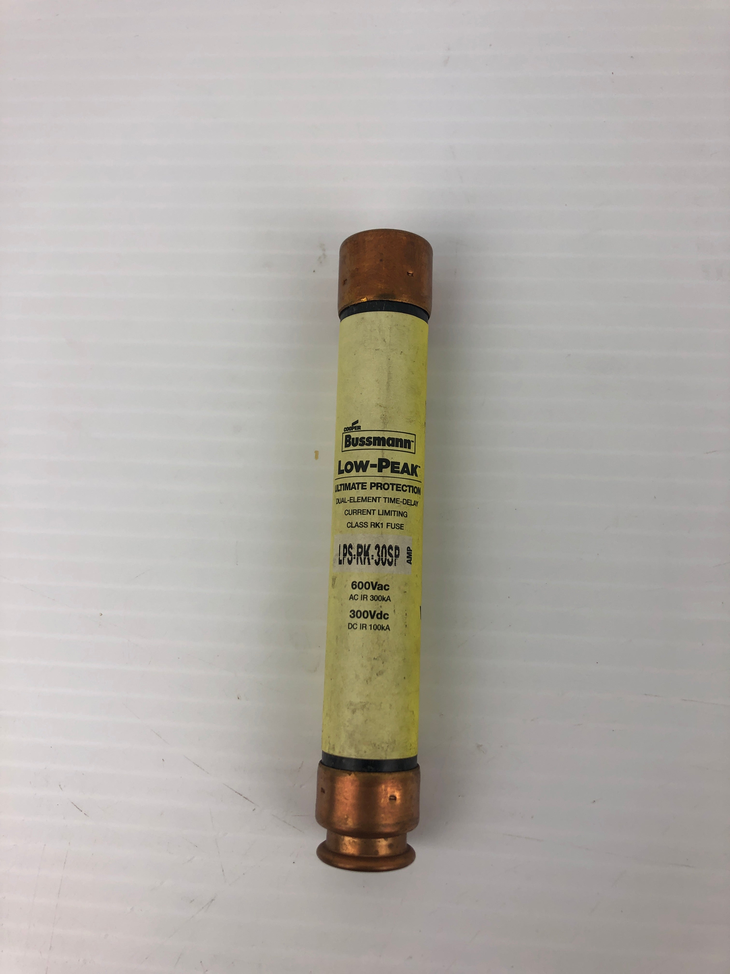 Cooper Bussman LPS-RK-30SP Fuse Low Peak Dual Element Time Delay 600VAC