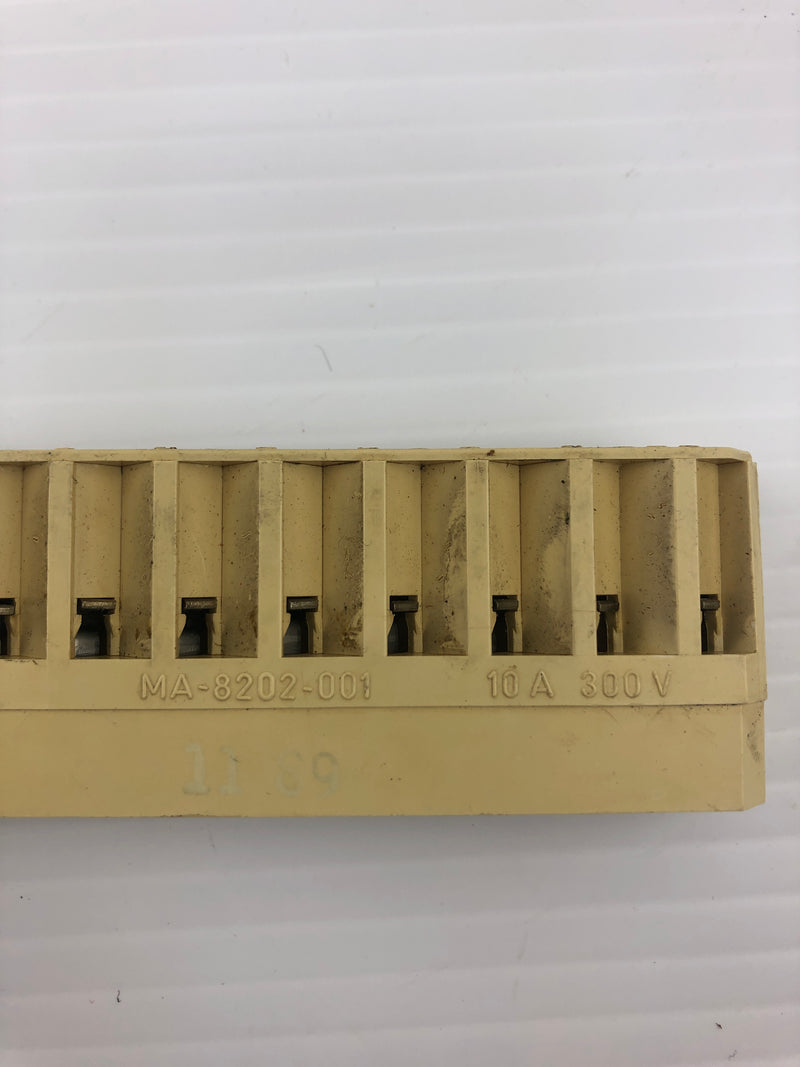 Gould Modicon MA-8202-001 Terminal Blocks 10A 300V - Lot of 6