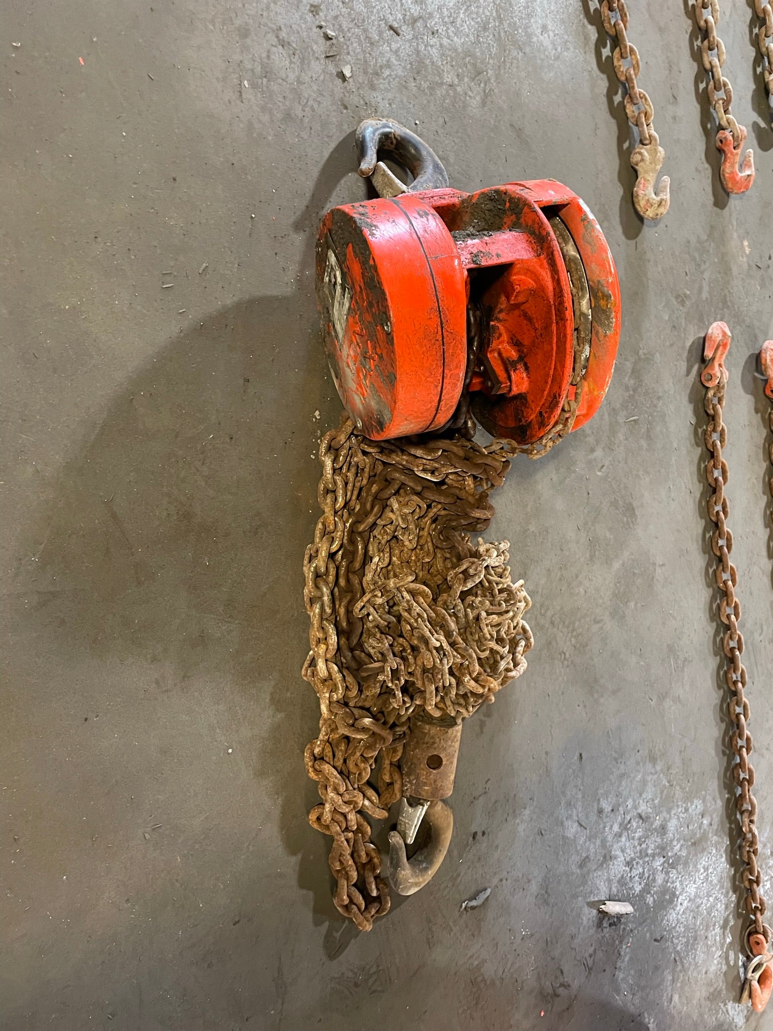 CM Cyclone 2 Ton Manual Chain Fall Hoist with Load Limiter S5856TB