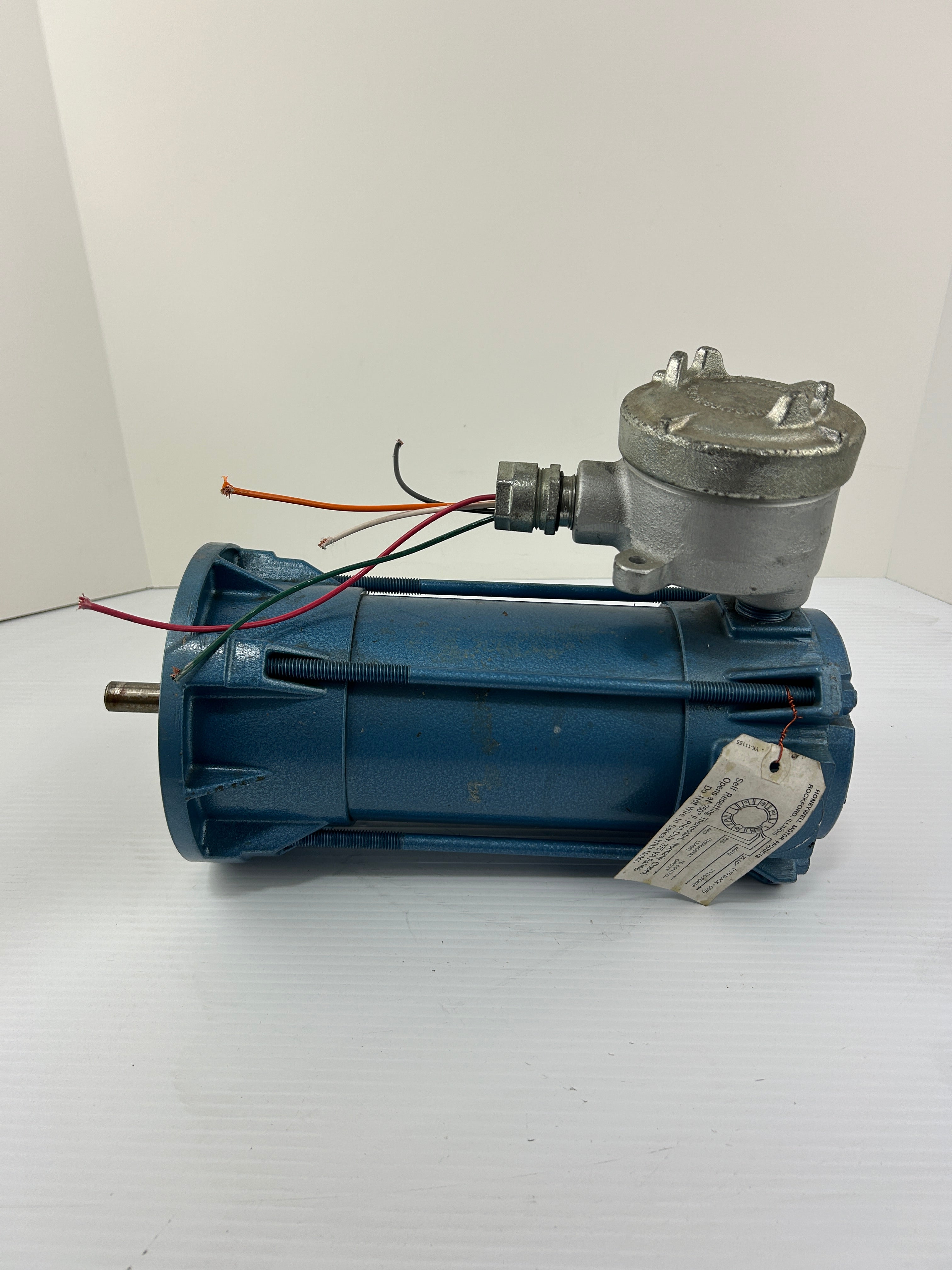 Honeywell EP3640-1436-7-56C Gearmotor 1/2 HP 1800 RPM 90VDC