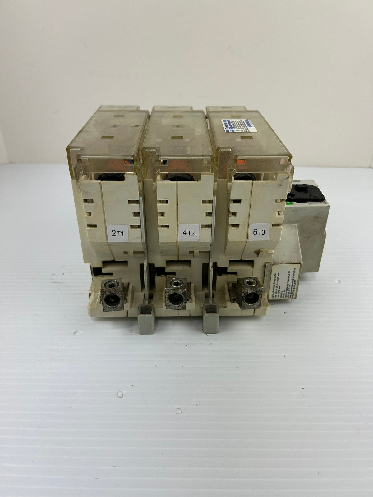 Ferraz Shawmut FUSERBLOC J 100A FBJ100 3-Pole Fuse Holder Switch