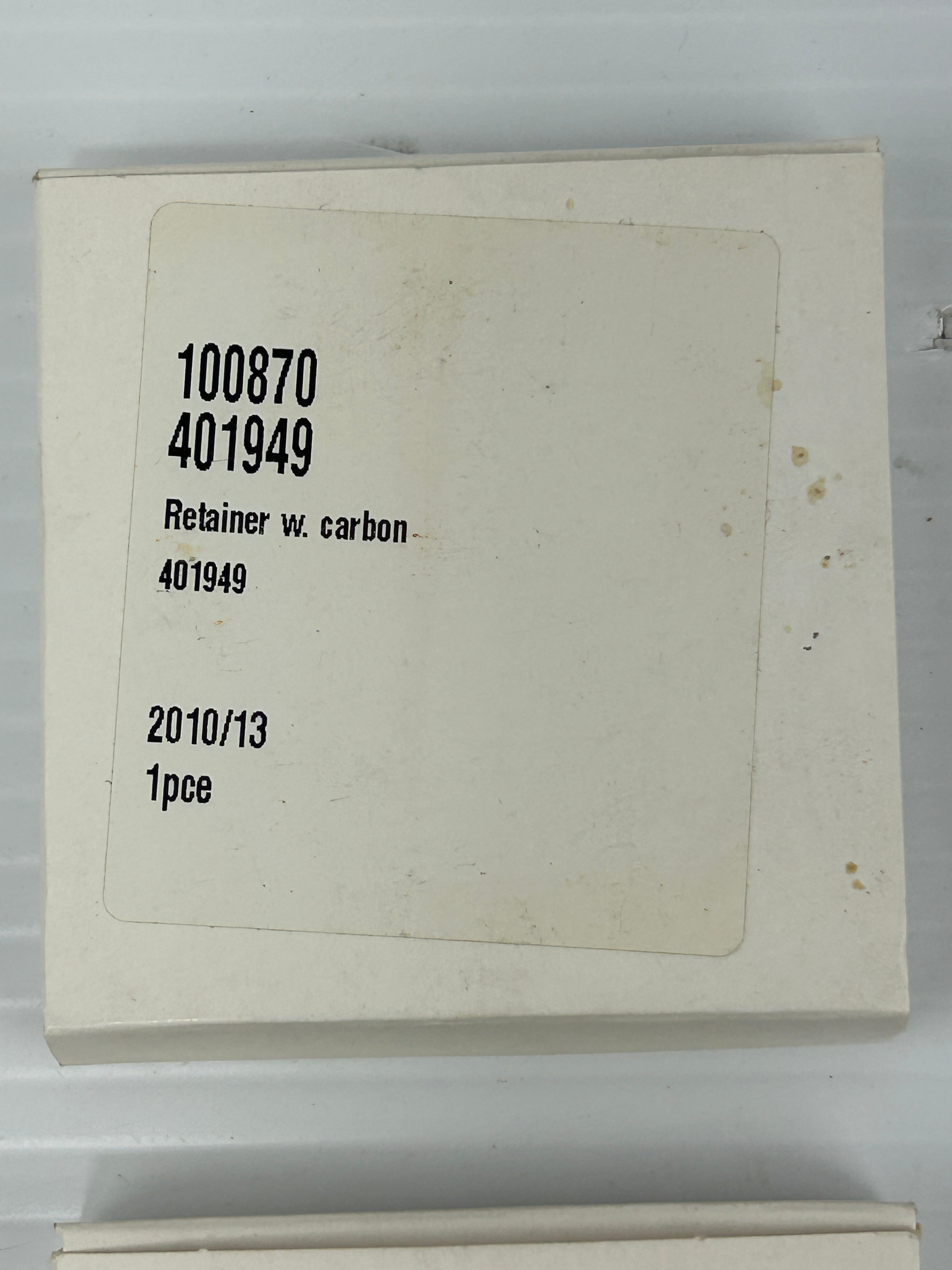 Tri-Clover 401949 Pump Seal Retainer Ring with Carbon 100870 - Qty 1