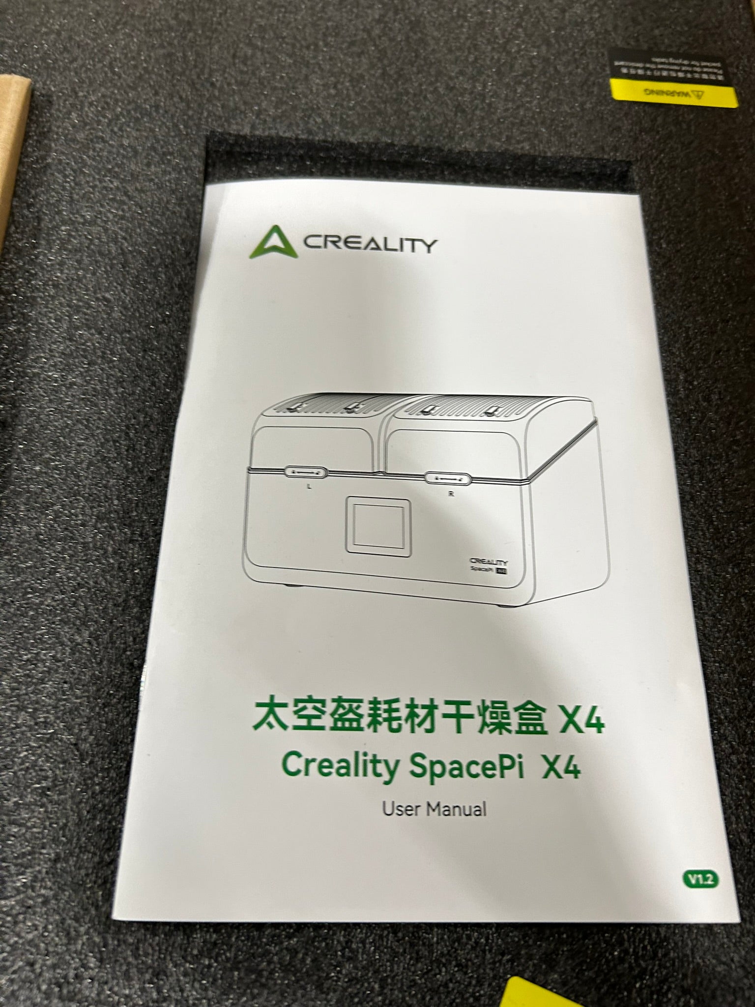 Creality SpacePi X4 Filament Dryer 4 Spools Dryer Box