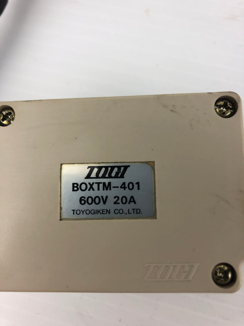 Togi BOXTM-401 Relay Control Box 600V 20A