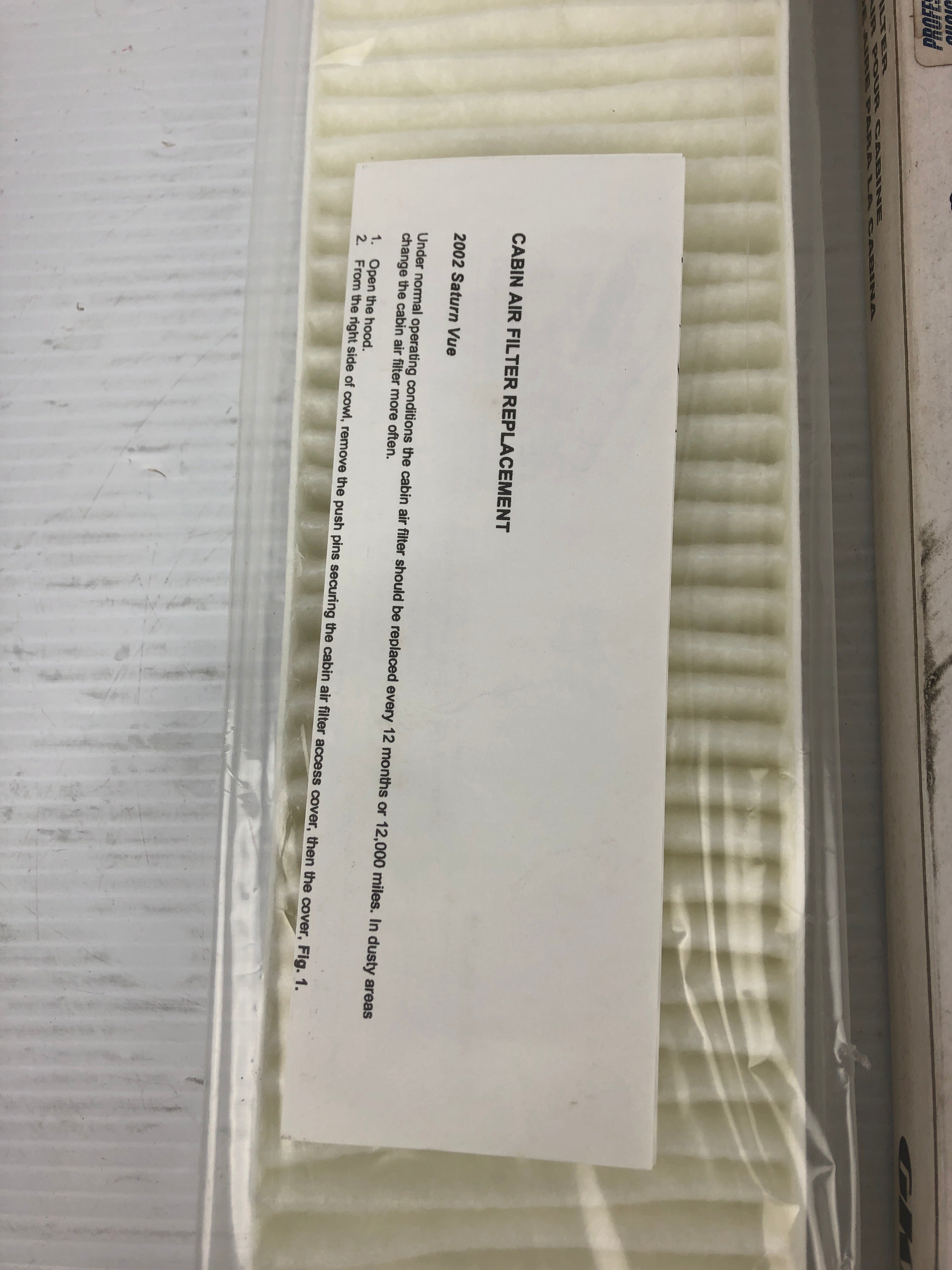 Professionals Choice CF1039 Air Filter
