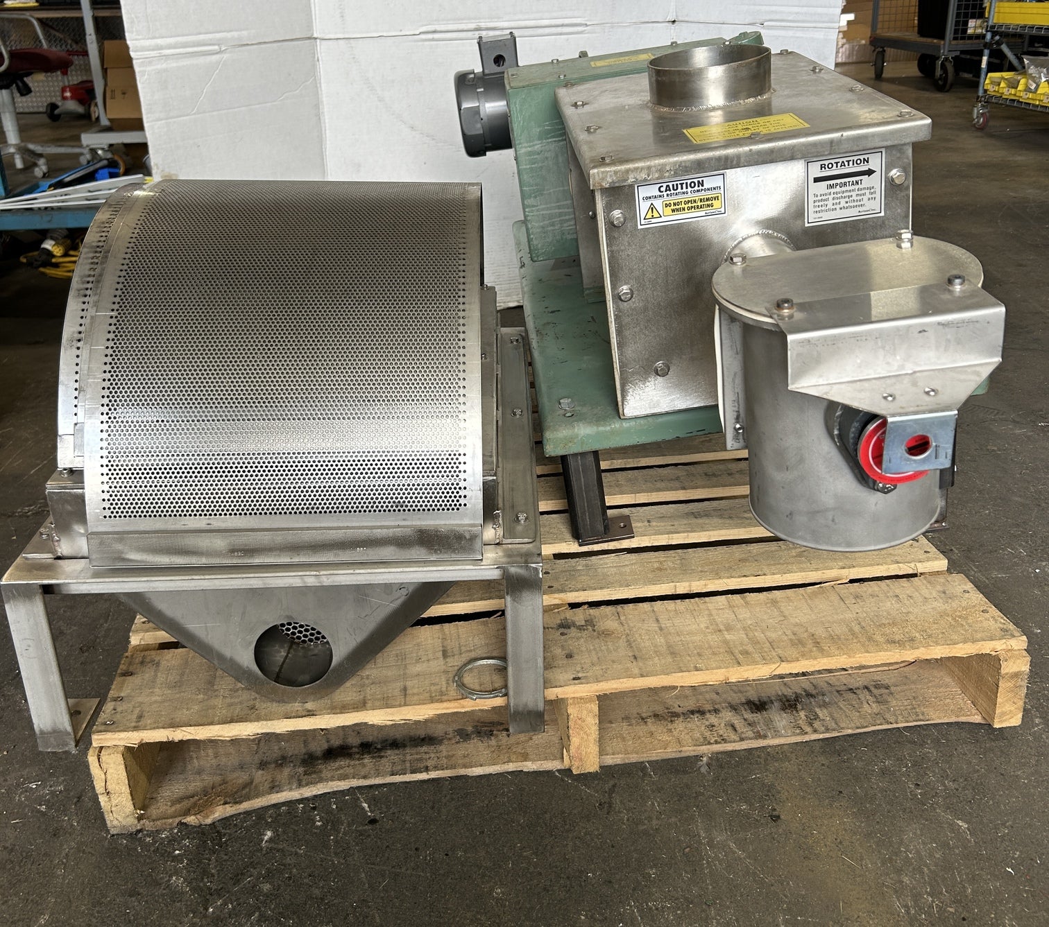 Acrison 105Z-G Metering Screw Feeder 1.58 - 0.75HP 15:1 Ratio FHM01206-311736