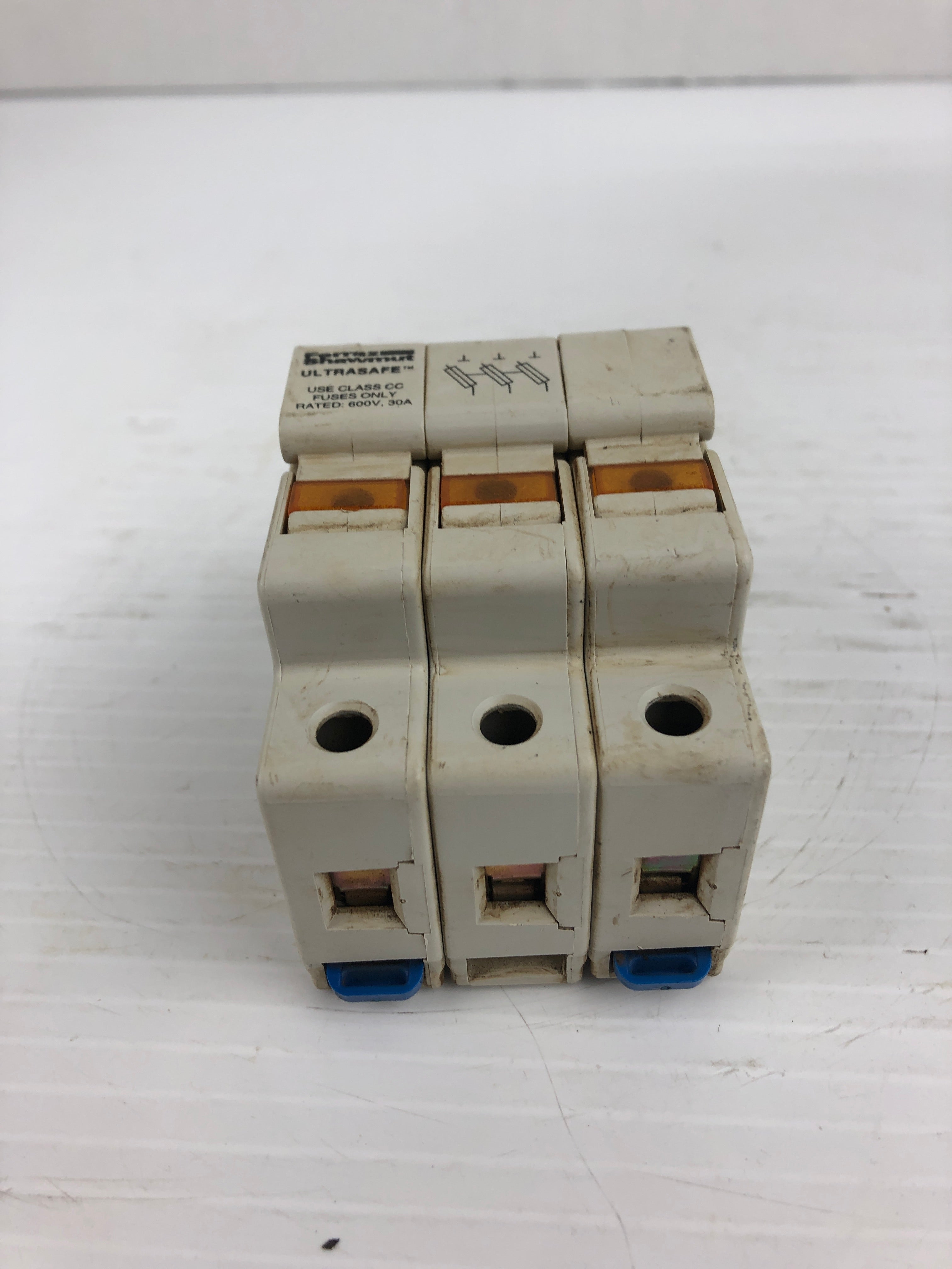 Ferraz Shawmut Ultrasafe USCC3I 3P Fuse Holder 600V 30A